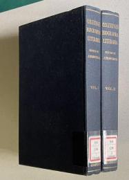 BIOGRAPHIA LITERARIA：By S.T.COLERIDGE 　2 Volumes