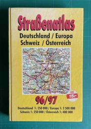 STRABENATLAS , DEUTSCHLAND / EUROPA , SCHWEIZ / OSTERREICH , 96 / 97