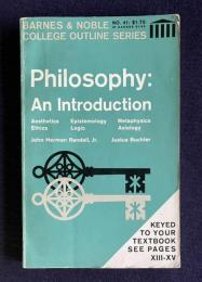 Philosophy：An Introduction　＜BARNES & NOBLE COLLEGE OUTLINE SERIES No.41＞