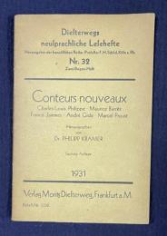 Conteurs nouveaux　＜Diefterwegs neulprachliche Lelehefte No.32＞