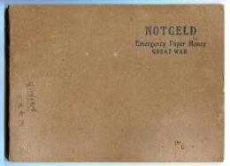 ノートゲルド収集帳　NOTGERD Emergency Paper Money GREAT WAR