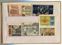 ノートゲルド収集帳　NOTGERD Emergency Paper Money GREAT WAR