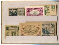 ノートゲルド収集帳　NOTGERD Emergency Paper Money GREAT WAR