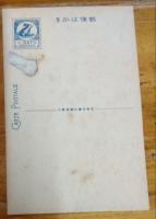絵葉書　長崎　中川カルルス渓流　縦