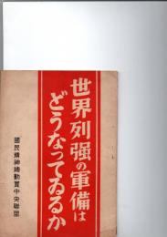 世界列強の軍備はどうなっているか　