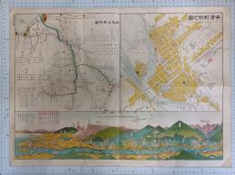 中津市新地図/耶馬溪案内図