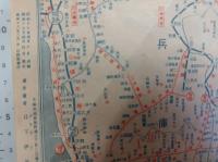 （地図）改訂大大阪全図　-新区制22区明細-（大阪市）　　　