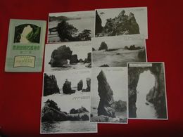 山口　青海島名勝（絵葉書）8枚
