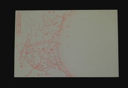 茨城縣　大日本地図（絵葉書）1枚