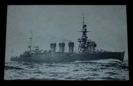 巡洋艦　球磨　多摩　木曽　北上　鬼怒　名取　長良（絵葉書）1枚