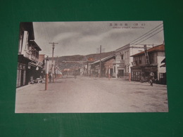 樺太　真岡市街（絵葉書）1枚