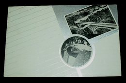 八幡　河内貯水池　タラタラの景（絵葉書）1枚