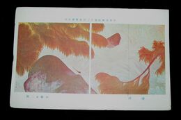 小林永二郎　飛流　日本美術院第13回展覧会（絵葉書）1枚