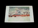 長原孝太郎　春の雪　帝國美術院第3回美術展覧会（絵葉書）1枚