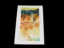 山口蓬春　三熊野那智の御山　帝國美術院第7回美術展覧会（絵葉書）1枚