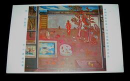 野口謙三　閑庭　帝國美術院第14回美術展覧会（絵葉書）1枚