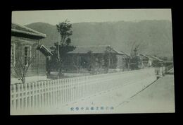 山口県立徳山中学校（絵葉書）1枚