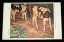 三上知治　犢　第2回帝國美術院展覧会（絵葉書）1枚
