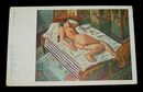 小山楢重　裸女の　第16回二科美術展覧会（絵葉書）1枚
