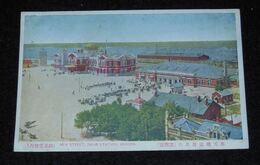 奉天新市街　駅附近（絵葉書）1枚