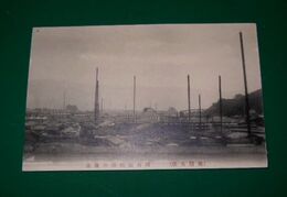 諏訪　岡谷製糸場の盛況（絵葉書）1枚