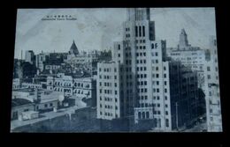 中国上海　商業中心地（絵葉書）1枚