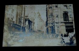 中国上海　市街中心（絵葉書）1枚