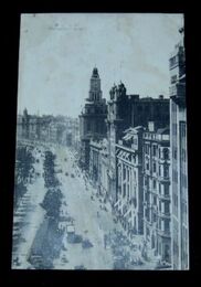 中国上海　黄海灘（絵葉書）1枚