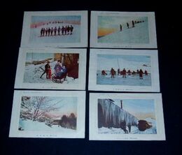 冬の小樽（絵葉書）6枚