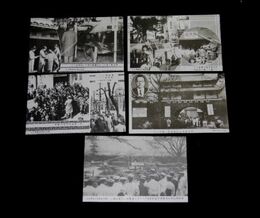 福島民報社　興亜国防大博覧会（絵葉書）5枚