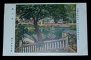 湯川治郎　鞆の港　第1回帝国美術院展覧会（絵葉書）1枚