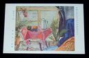 高岡惣七　南窓之一室　第5回帝国美術院展覧会（絵葉書）1枚