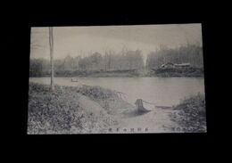 北海道　石狩川の上流（絵葉書）1枚