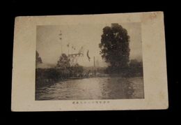 福岡　小倉中学プール入水式（絵葉書）1枚