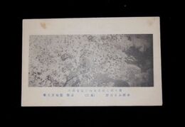 菊地芳文　小雨ふる吉野（二）　第8回文部省美術展覧会（絵葉書）1枚