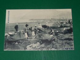 豊後別府　北浜砂湯（絵葉書）1枚