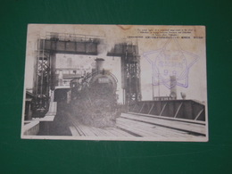 函館桟橋に於ける青函連絡船貨車航送の実況　汽車「9226」（絵葉書）1枚