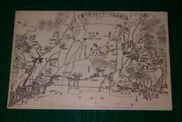 地図　別府温泉場及附近名所案内図（絵葉書）1枚