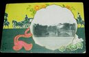 美術図案　二重橋（絵葉書）1枚