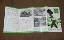 大分交通　海水浴キャンプ　17×37ｃｍ