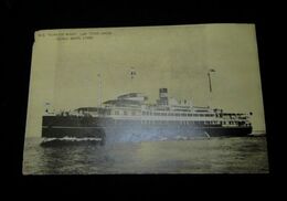 大阪別府聯絡船紅丸　大阪商船（絵葉書）1枚