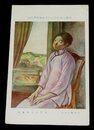 安宅安五郎　支那服の少女　帝國美術院第5回美術展覧会（絵葉書）1枚