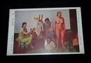 猪熊弦一郎　画室　帝國美術院第14回美術展覧会（絵葉書）1枚