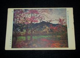 中澤弘光　春　帝國美術院第2回美術展覧会（絵葉書）1枚