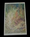 児玉希望　山とよむ　帝國美術院第13回美術展覧会（絵葉書）1枚
