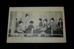 田代古崖　ニ階さじき　第10回文部省美術展覧会（絵葉書）1枚