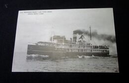 大阪別府聯絡船紫丸　大阪商船（絵葉書）1枚