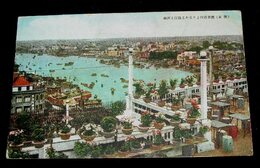 中国広東　市街より見たる珠江と河南（絵葉書）1枚