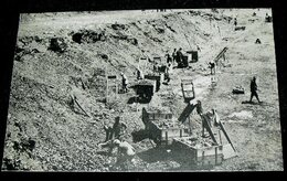 中国撫順　炭坑露天掘（絵葉書）1枚