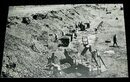 中国撫順　炭坑露天掘（絵葉書）1枚